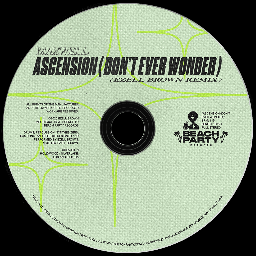 MAXWELL - ASCENSION (EZELL BROWN REMIX)