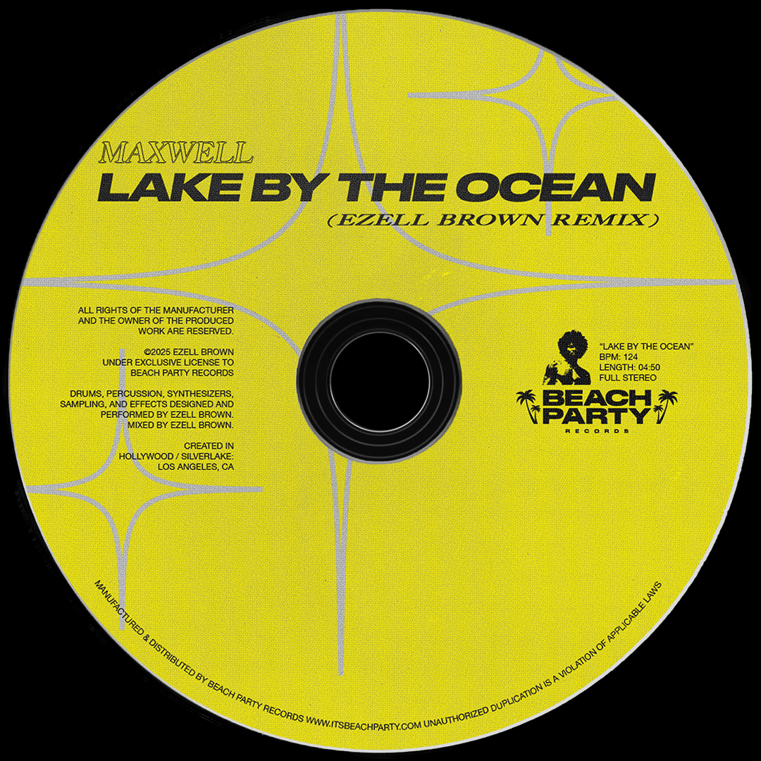 MAXWELL - LAKE BY THE OCEAN (EZELL BROWN REMIX)