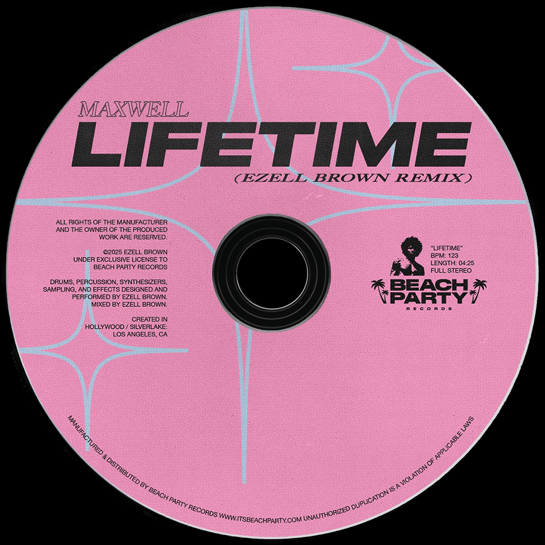 MAXWELL - LIFETIME (EZELL BROWN REMIX)