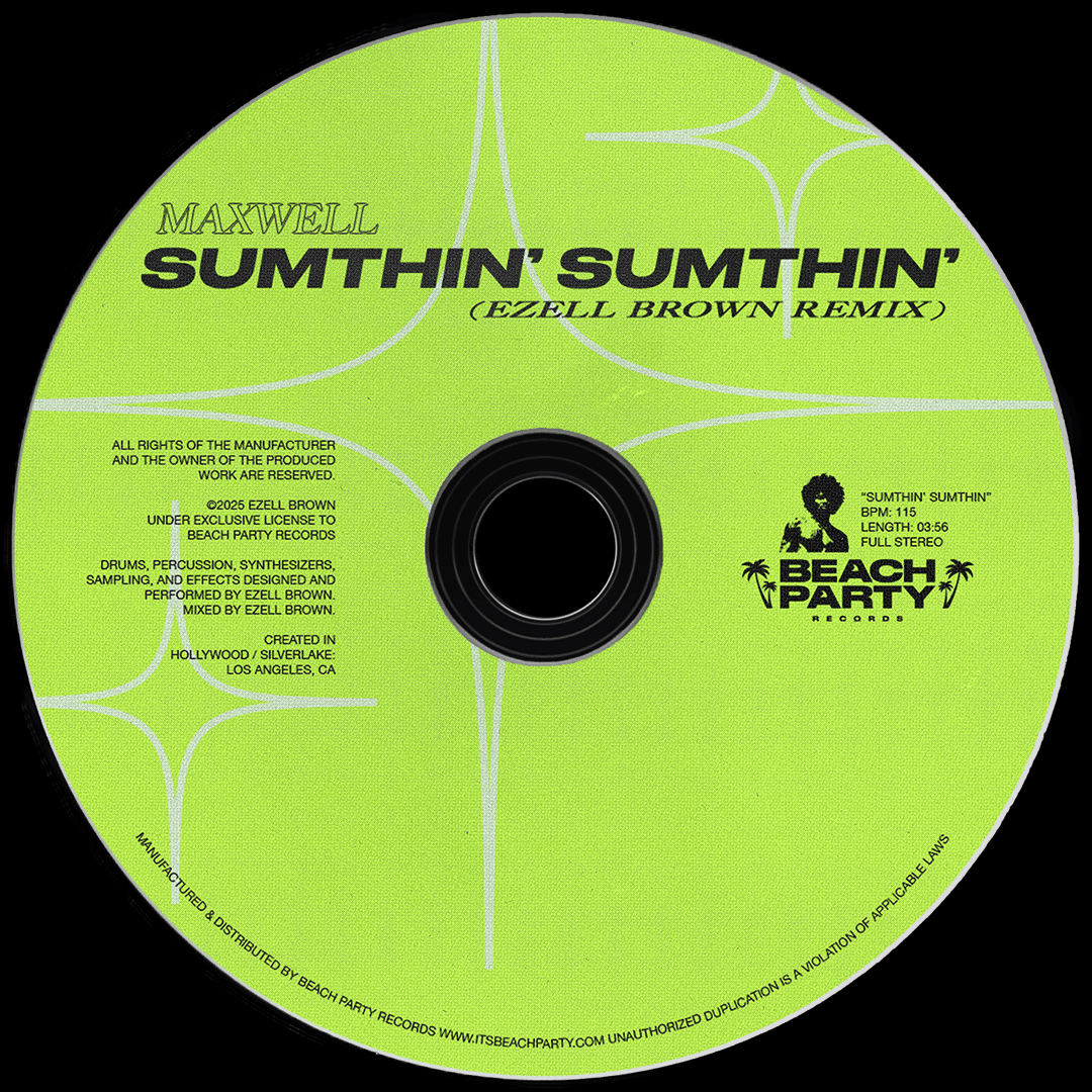 MAXWELL - SUMTHIN SUMTHIN (EZELL BROWN REMIX)